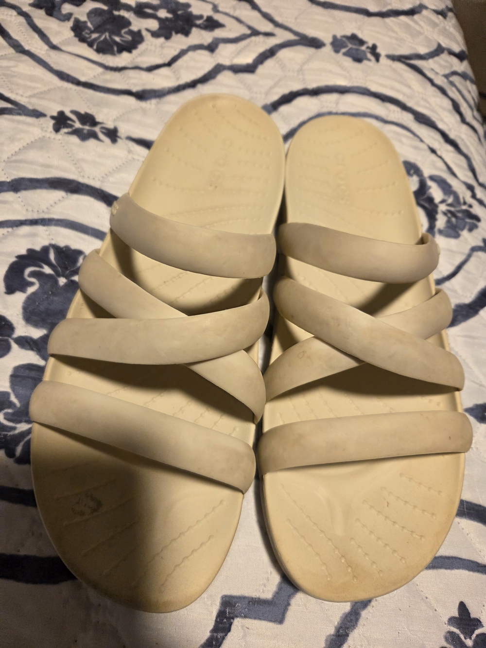 Crocs Splash Strappy Sandal In White
